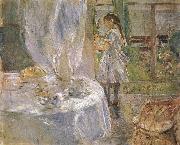 Berthe Morisot At the little cottage china oil painting artist